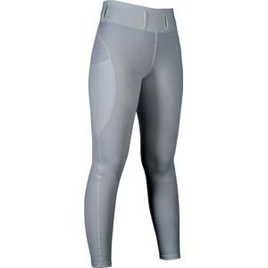 HKM Jil Hoge Taille siliconen zitvla Paardrijlegging voor kinderen Wit 158/164