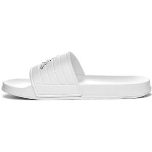 Kappa Logo Noles, basketbalschoenen, uniseks, volwassenen, wit-zwart, 41 EU, Wit Zwart, 41 EU