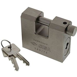 Cisa Slot voor Shutter 28550-75Art. 28550, staal