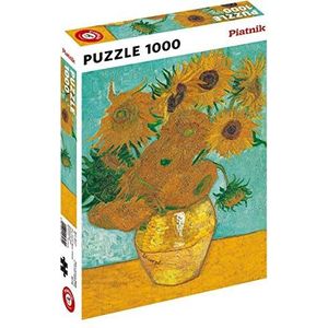 Puzzel Zonnebloemen (1000 stukjes) - Vincent Van Gogh