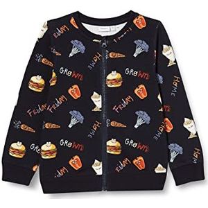 NAME IT Jongens Nmmkalli Sweat Card Unb Sweatshirt, Dark Sapphire, 92