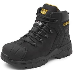 Cat Footwear Heren Everett S3 WR CI H industriële laars, zwart, 12 UK, Zwart, 46 EU