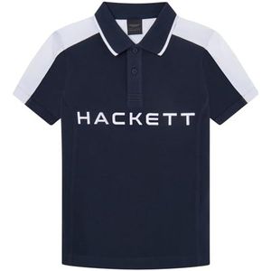 Hackett London Hs Hackett Multi Polo voor jongens, blauw (marine), 5 jaar, Blauw (zwart), 5 jaar