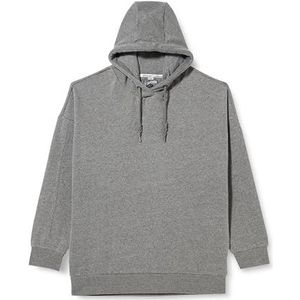DreiMaster Vintage Heren oversized hoodie 37724026-DR05, grijs melange, XL, grijs melange, XL