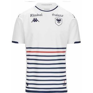 SM Caen - Kombat - Voetbalshirt - Wit - Korte Mouwen - Seizoen 2024