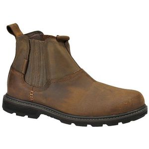 Skechers USA Men's Blaine Orsen Ankle Boot,Dark Brown,8.5 M US