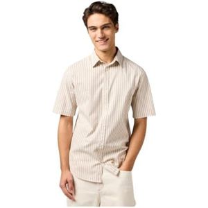 Wrangler - Overhemd - Katoen - Met Korte Mouwen - Normale Pasvorm