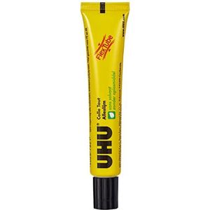 UHU Flextube Alleslijm, vloeibare lijm zonder oplosmiddel in flexibele en druppelvrije buis, 1 x 20 g