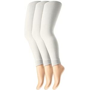 s.Oliver - Online Junior Originals - Huissokken - Gebroken Wit - 40 DEN - Verpakking van 3