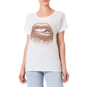 KEYLARGO Dames T-shirt WT Glow Round, offwhite (1001), L