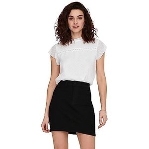 ONLY Dames ONLFLORA CAPLS WVN NOOS Top, Cloud Dancer, XS, cloud dancer, XS