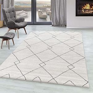 Patroon Berberlook slaapkamer laagpolig tapijt plat tapijt