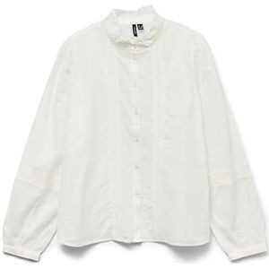 Vmtrine - Overhemd - Lange Mouwen - Chinese Boord - Loose Fit