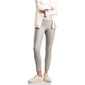 STREET ONE Leggings in lederlook, Stone Beige, 36