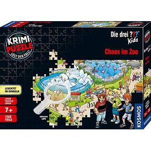 Krimipuzzle ??? Kids 150 Teile/Chaos im Zoo: 1 Spieler oder im Team