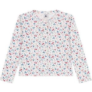 Petit Bateau Cardigan voor meisjes, wit/multico, 3 Jaren
