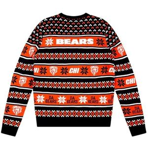 FOCO Standard NFL Big Logo Ugly Sweater, Team Color