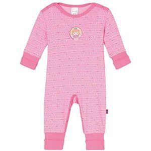 Schiesser Babymeisjes prinses Lillifee pak met Vario eendelige pyjama, rood (roos 506), 92