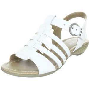 Jana Fashion 8-8-28112-28 damessandalen, wit wit 100, 42.5 EU