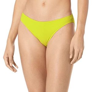 Amazon Essentials Klassieke bikini badpak voor dames, limoengroen, L