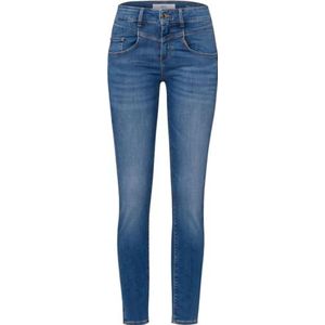 BRAX Ana Sensation Damesjeans, duurzame 5-pocket-skinny jeans met push-up-effect, Used Sky Blue., 34W / 30L
