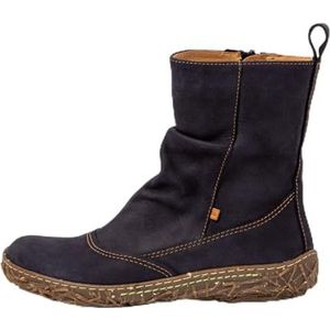 El Naturalista - N722 Pleasant - Leren Enkellaarsjes - Marineblauw - Ritssluiting