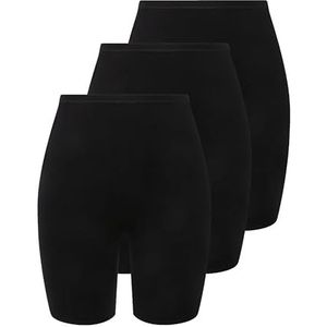 Ulla Popken - Gewatteerde Jas - Zwart - Dames