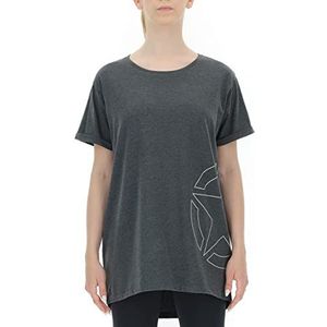 Jeep T-shirt dames, Dark Grey M./Birch W, S