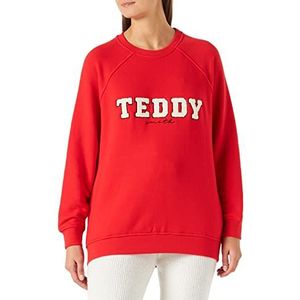 Teddy Smith S- Amor sweatshirt met capuchon, vlam, maat M dames