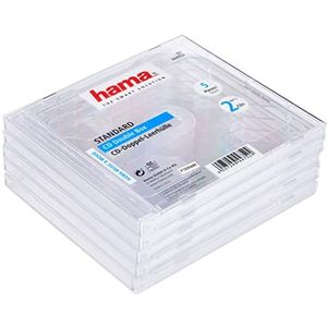 Hama 044752 Cd Dubbel-Box - 5 stuks