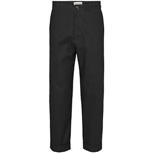 BY GARMENT MAKERS Sustainable; obviously! Filip Organic Cotton Pants voor heren, jet black, M