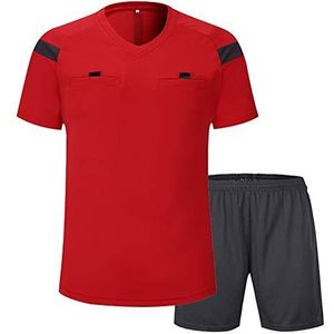 Shinestone herenshirt, voor voetbal, korte mouwen