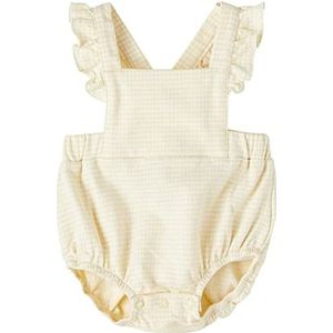 NAME IT Baby-meisje NBFJABINA Rumper Jumpsuit, Double Cream, 74, Double Cream, 74 cm