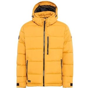 camel active Basic gewatteerde winterjas voor heren, geel, 27