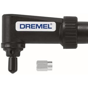 Dremel 575 haakse bevestiging voor roterende gereedschap- hoekboor bevestiging, zwart
