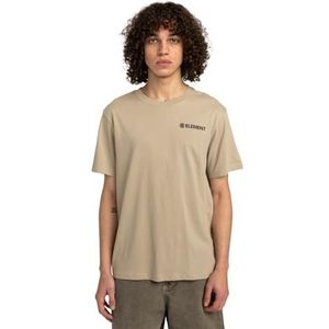 Element - T-shirt - Aluminum - Korte Mouwen - 100% Katoen