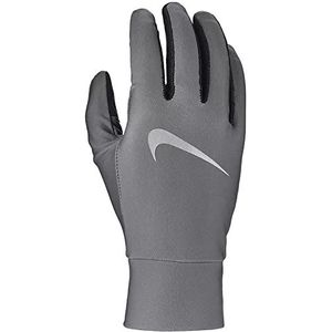 Nike Uniseks - lichtgewicht handschoenen voor volwassenen, smoke grijs/zwart/zilver, eenheidsmaat