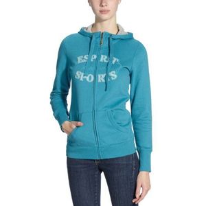 ESPRIT SPORTS Dames Sweatshirt W68620, blauw (465 Fjord Blue), 40