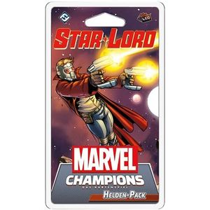 Asmodee Marvel Champions: Het kaartspel - Star Lord, Helden Uitbreiding, Deckbauung, Duits