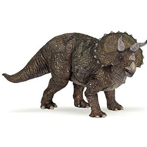 Papo -Handgeschilderde - Figuurtjes -De Dinosaurussen-Triceratops-55002-Verzamelbaar-Voor kinderen - Geschikt voor jongens en meisjes - Vanaf 3 jaar