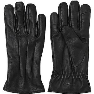 JACK & JONES heren handschoenen leer, zwart, S/M