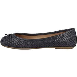 Geox Meisjes D Palmaria Ballet Flat, Donkerblauw, 39 EU