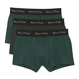 Marc O'Polo Body & Beach Heren Multipack M Shorts 3-Pack Boxershorts, groen, S