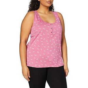 People Tree Dames Pyjama Vest Pyjama Top, Paars, 42 NL