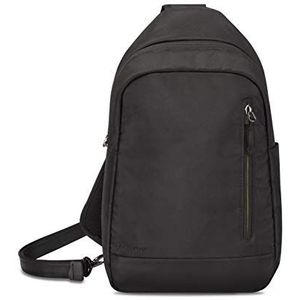 Travelon Unisex Urban Sling Bag, One Size, Zwart, Eén maat