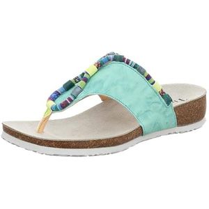 Think! Julia chroomvrij, duurzaam gelooid, damesslippers, Pacific Combi 7010, 36 EU