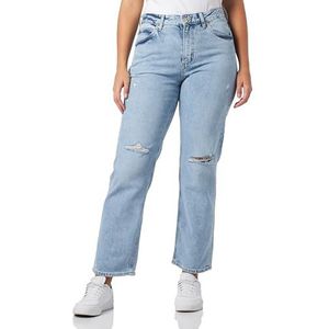 Lee Rider Classic Jeans voor dames, blauw, 32W x 33L