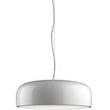 Flos Plafondlamp Smithfield Suspension aluminium in de kleur wit 70W, afmetingen: kabellengte: 270cm, lichaam: 60cm x 21,5cm, F1371009