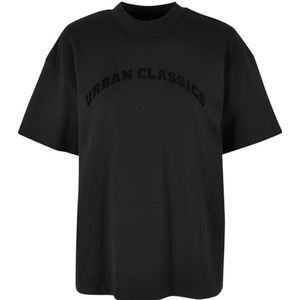 Urban Classics T-shirt voor dames, zwart, XXL