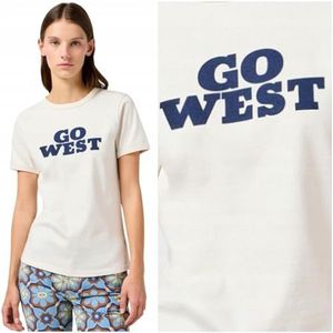 Wrangler ringer thee, vintage wit, L